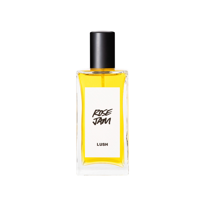 Lush Rose Jam floral perfume, British product, UK version