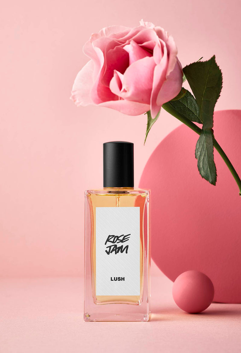 Lush Rose Jam floral perfume, British product, UK version