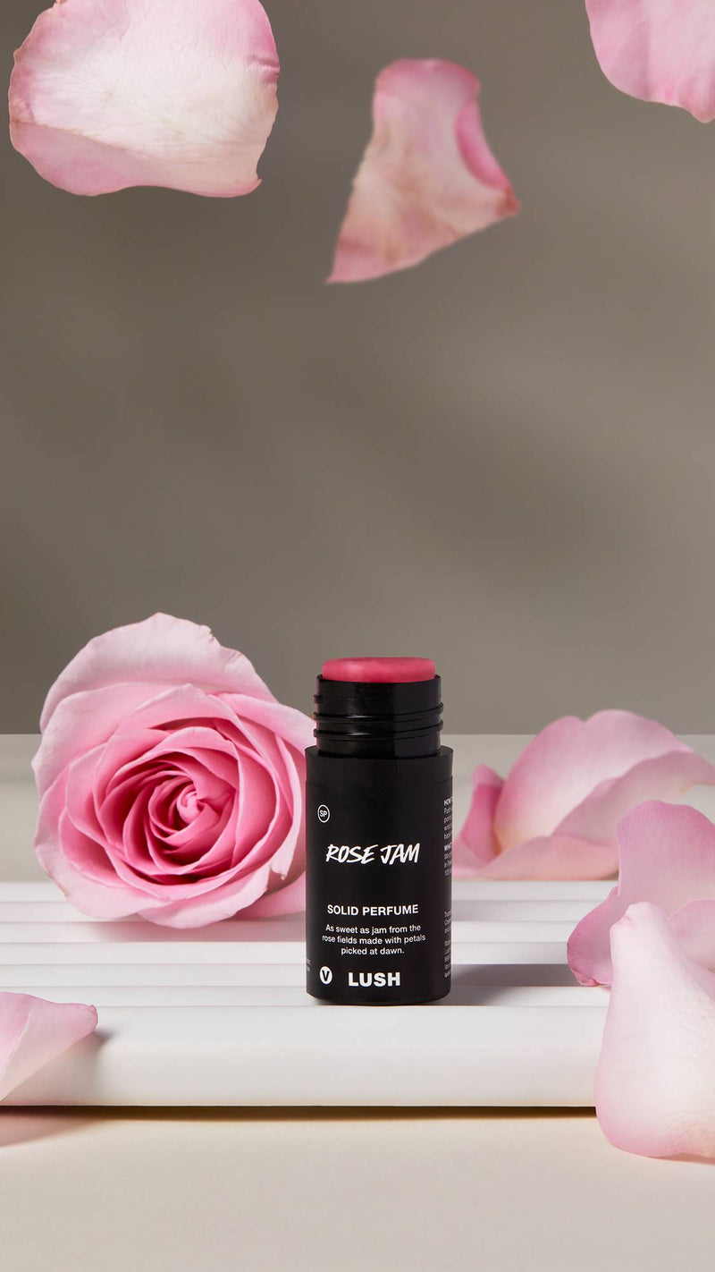 Lush solid perfume Rose Jam (British brand)