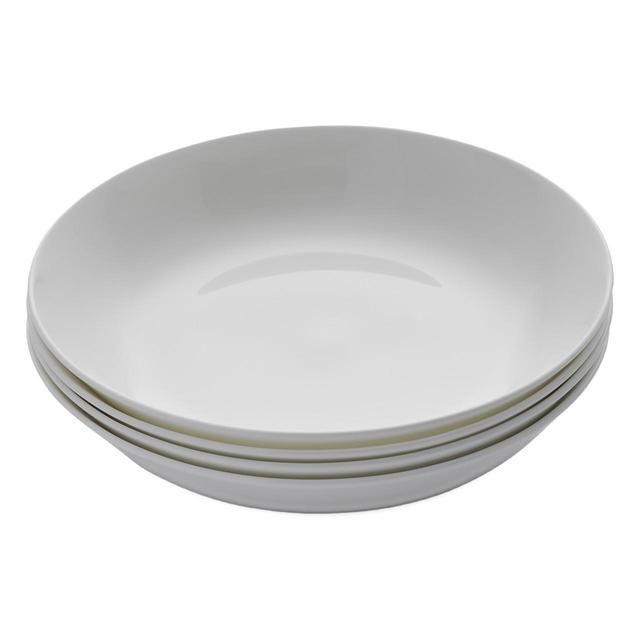 סט Royal Worcester Serendipity של 4 קערות פסטה לבנות