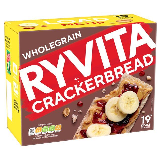 Ryvita Crackerbread Wholegrain Crackers   125g