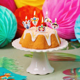 Safari Animals Birthday Candles   5 per pack