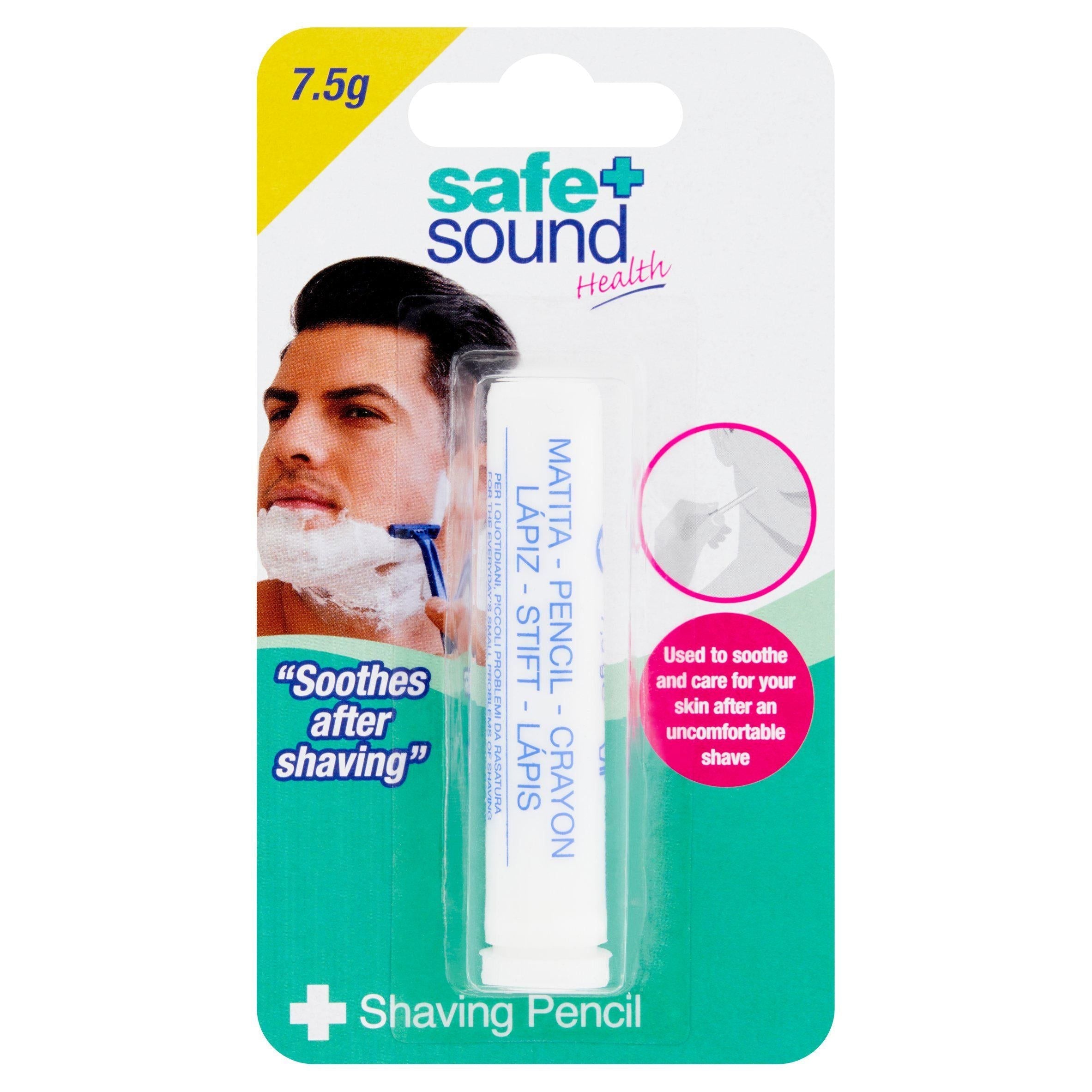 עיפרון גילוח בטוח + Sound Health 7.5 גרם