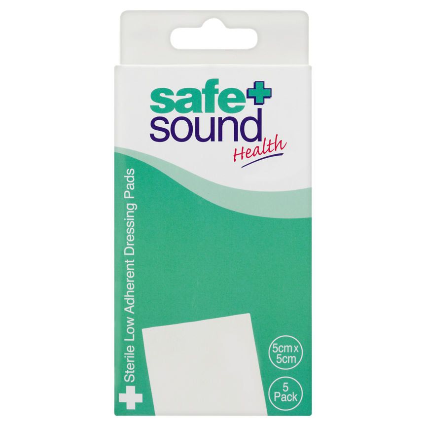 כריות חבישה סטריליות Safe + Sound