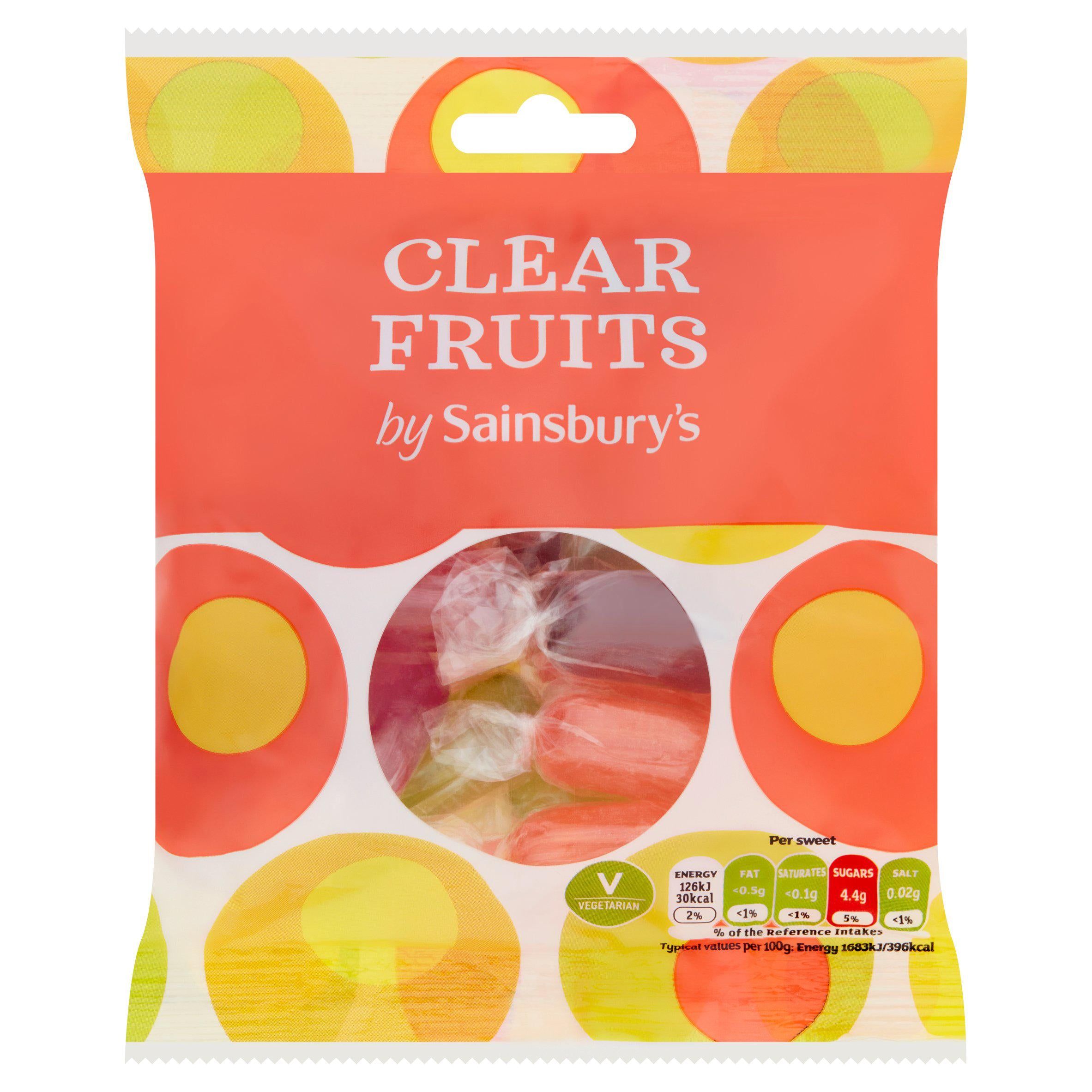 Sainsbury's Clear Fruits 225 γρ