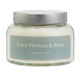 Sainsbury's Home Dried Flowers &amp;amp; Plum Jar Candle