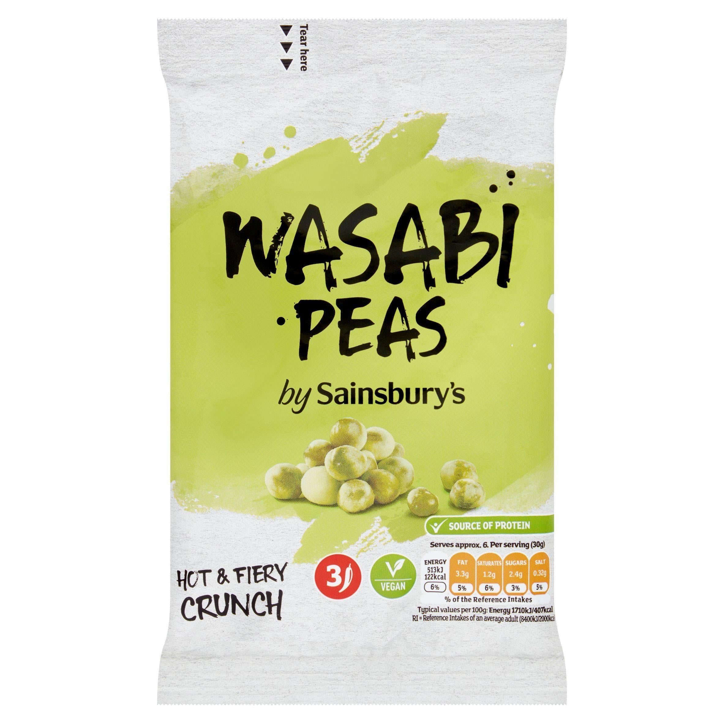 Μπιζέλια Wasabi Sainsbury's 200 γρ