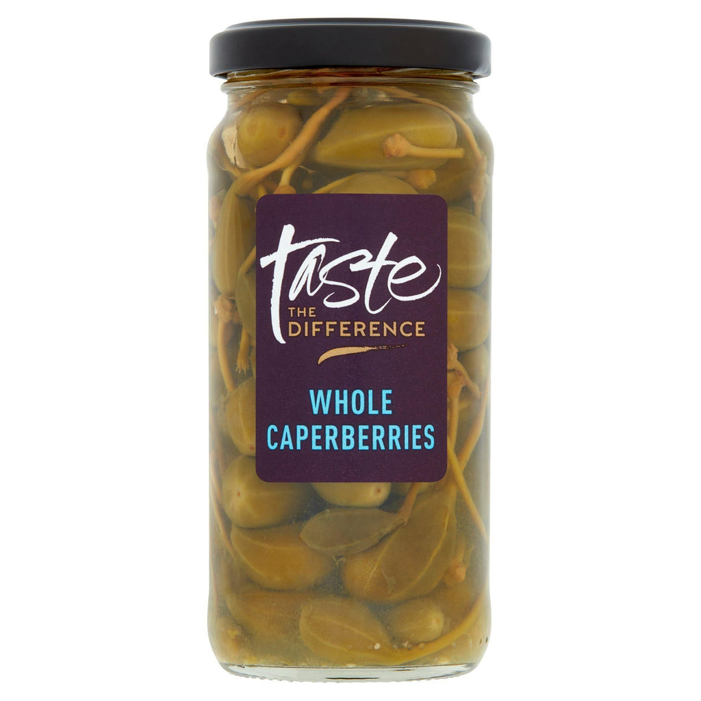 Sainsbury's Whole Caperberries, Taste the Difference 230g (120g*)