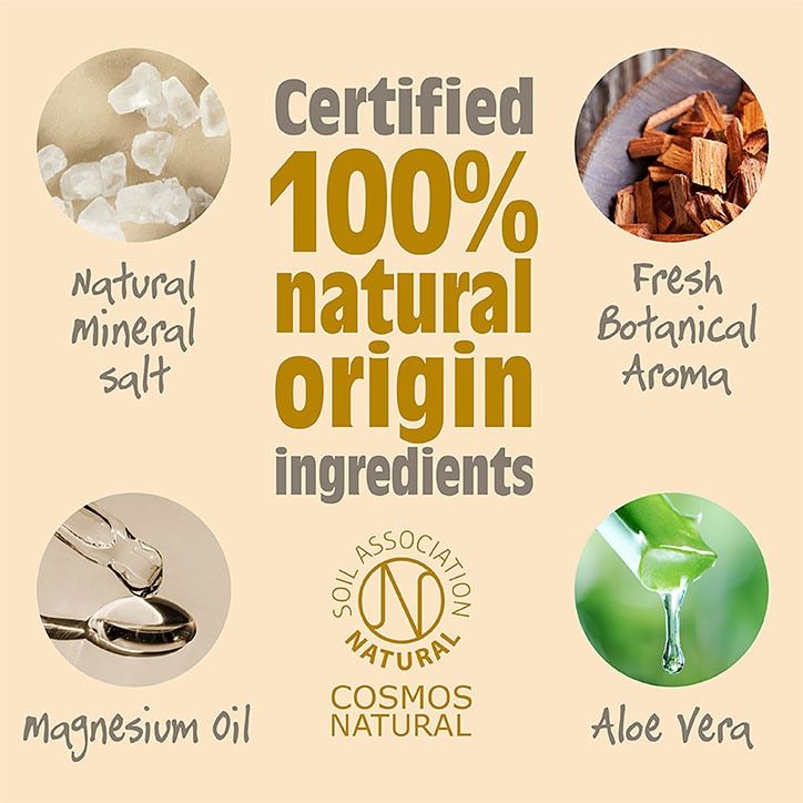 Salt of the Earth - Amber &amp;amp; Sandalwood Natural Deodorant Spray Refill 500ml