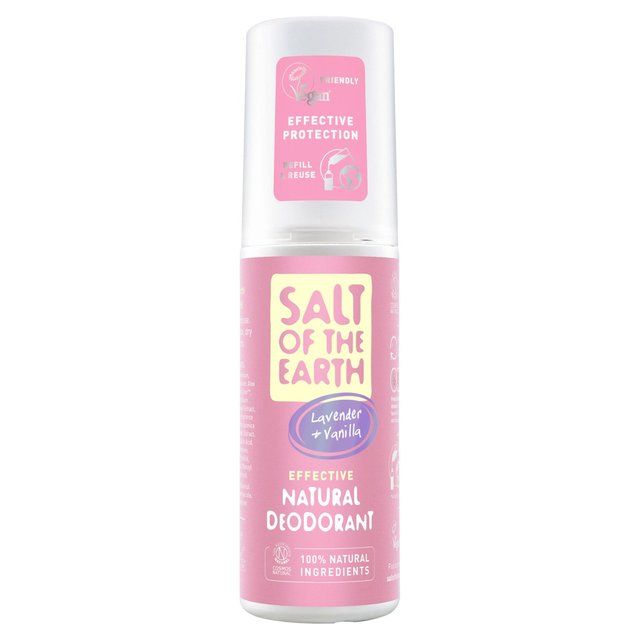 Salt of the Earth Natural Spray Deodorant Lavender &amp;amp; Vanilla   100ml