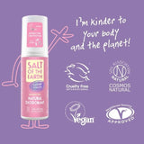 Salt of the Earth Natural Spray Deodorant Lavender &amp;amp; Vanilla   100ml