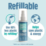 Salt of the Earth Ocean &amp;amp; Coconut Natural Deodorant Spray 100ml   100ml
