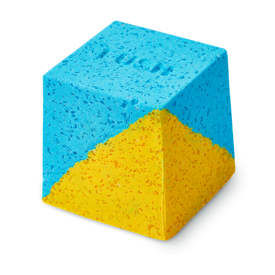 Lush Salt Water Soother bath bomb, imported from the UK