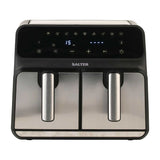 Salter 7.6L SS Dual Air Fryer