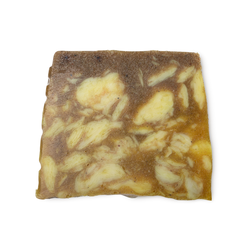 Lush Sandstone Soap exfoliating citrus bar, imported from the UK