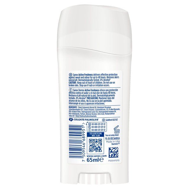Sanex Dermo Active freshness 24H Deodorant stick   65ml