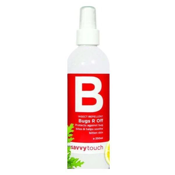 Savvy Touch Bugs R Off Insect Repellent Spray &amp;amp; Relief 250ml
