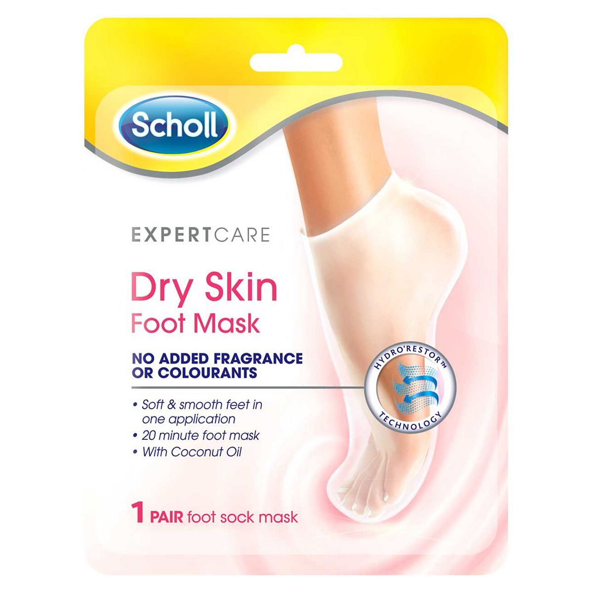 Scholl Expert Care Dry Skin Foot Mask Intensly Nourishing- 1 pair