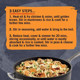Schwartz Italian Chicken &amp;amp; Mushroom Risotto One Pan   28g
