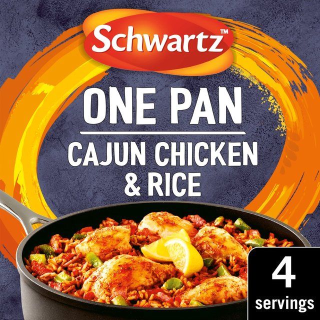 Schwartz One Pan Cajun Chicken &amp;amp; Rice Recipe Mix   32g