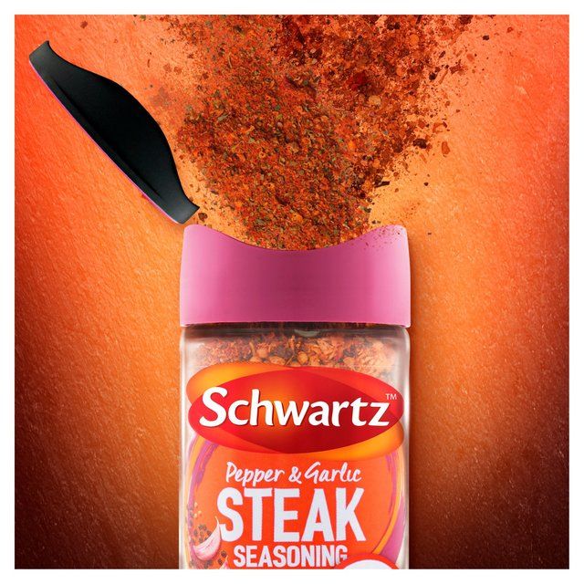 Schwartz Pepper &amp;amp; Garlic Steak Seasoning Jar   46g