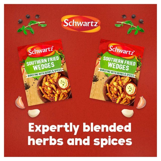 Schwartz Southern Fried Wedges   35g