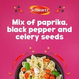 SchwartzSalt Paprika &amp;amp; Pepper Season All Seasoning Jar   70g