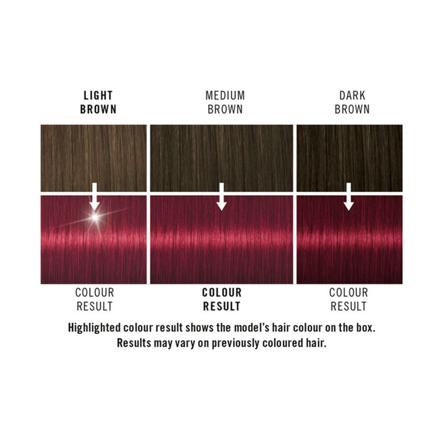 Schwarzkopf Live Colour + Lift L75 Deep Red