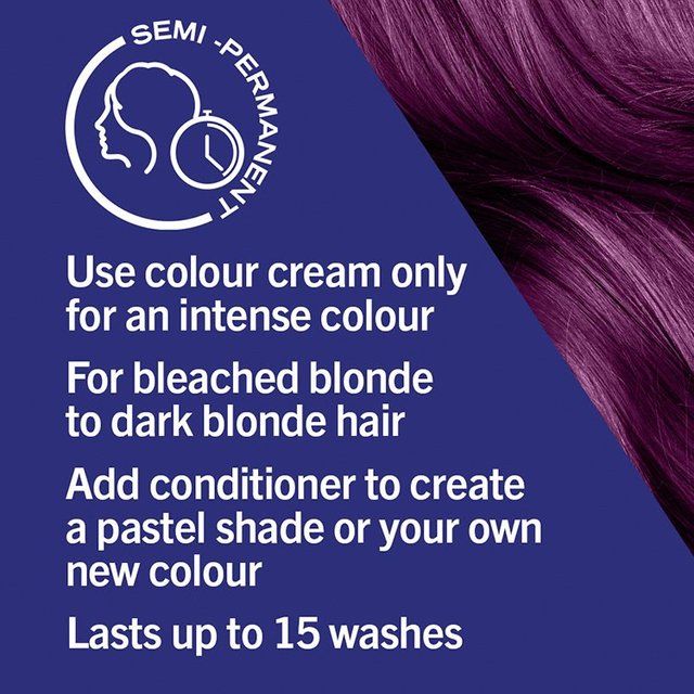 Schwarzkopf Live Purple Punk 94 Ultra Brights Semi-Perm Hair Dye