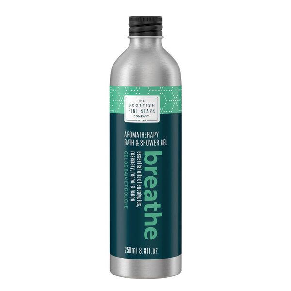 Scottish Fine Soaps Aromatherapy Breathe Bath &amp;amp; Shower Gel