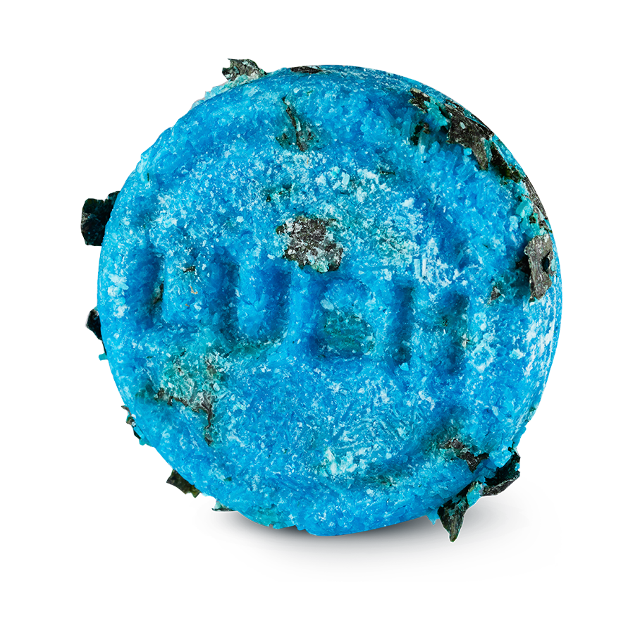 Lush Seanik shampoo bar with sea salt and seaweed - British product