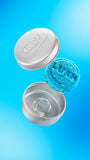 Lush round tin product holder with standle - British product