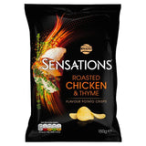 Sensations Roasted Chicken &amp;amp; Thyme Sharing Bag Crisps   150g