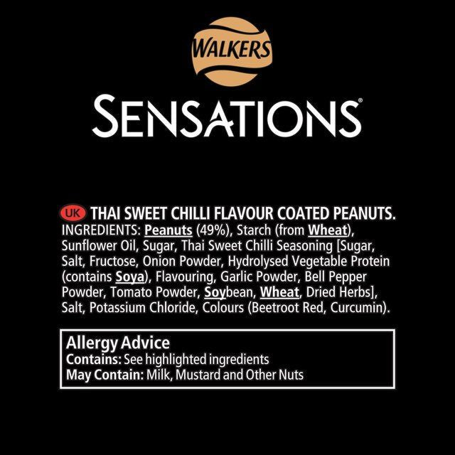 Sensations Thai Sweet Chilli Coated Sharing Peanuts   150g