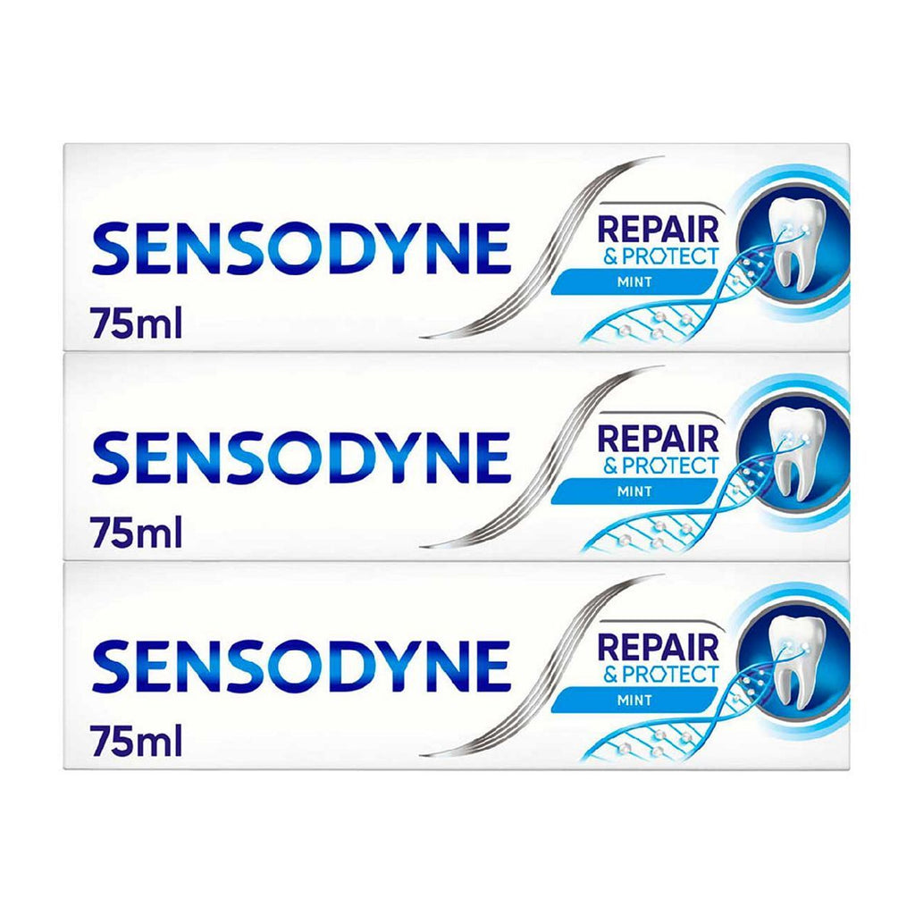 Sensodyne Repair & Protect Original Sensitive Toothpaste Bundle