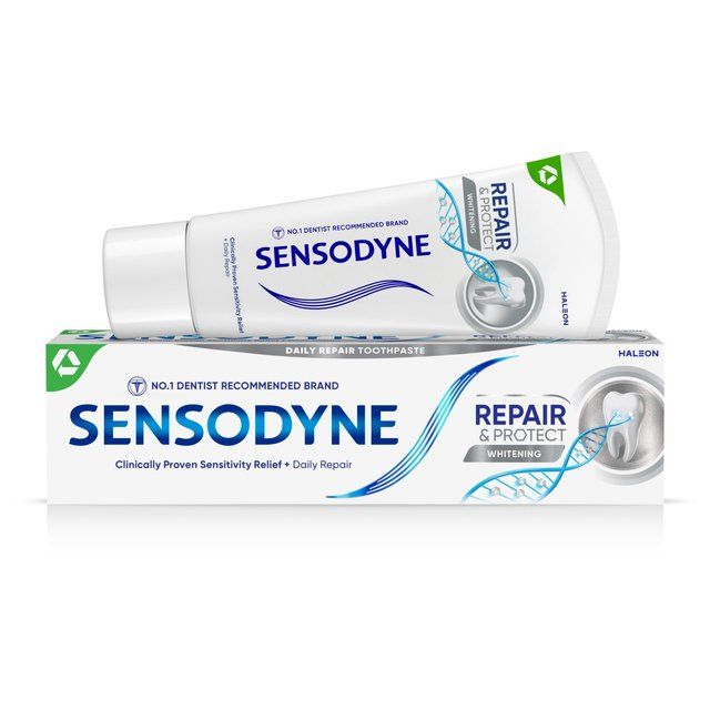 Sensodyne Repair &amp;amp; Protect Sensitive Whitening Toothpaste   75ml
