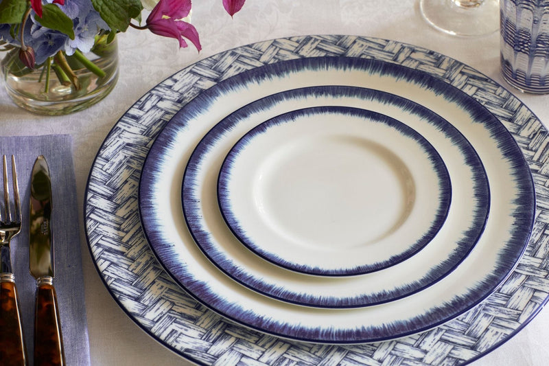Nina Campbell Halcyon Days Serengeti bone china plate 6 inch, UK version
