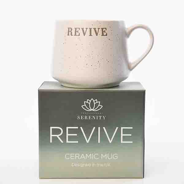 Serenity De-Bossed Mug &quot;Revive&quot;