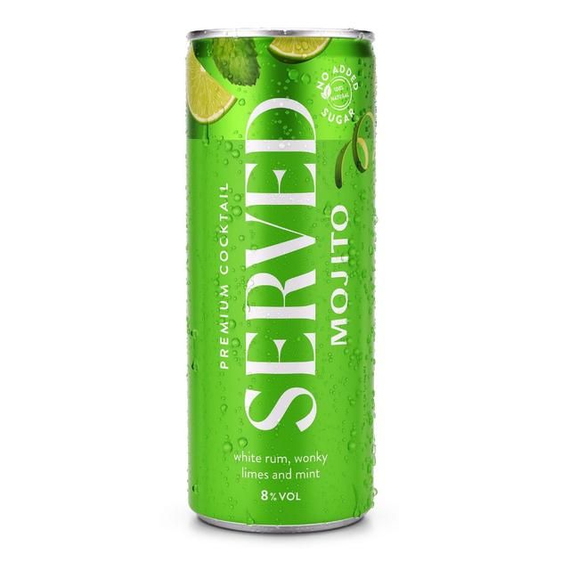 Served Mojito 8%   250ml