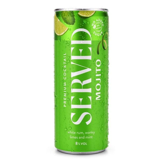 Served Mojito 8%   250ml