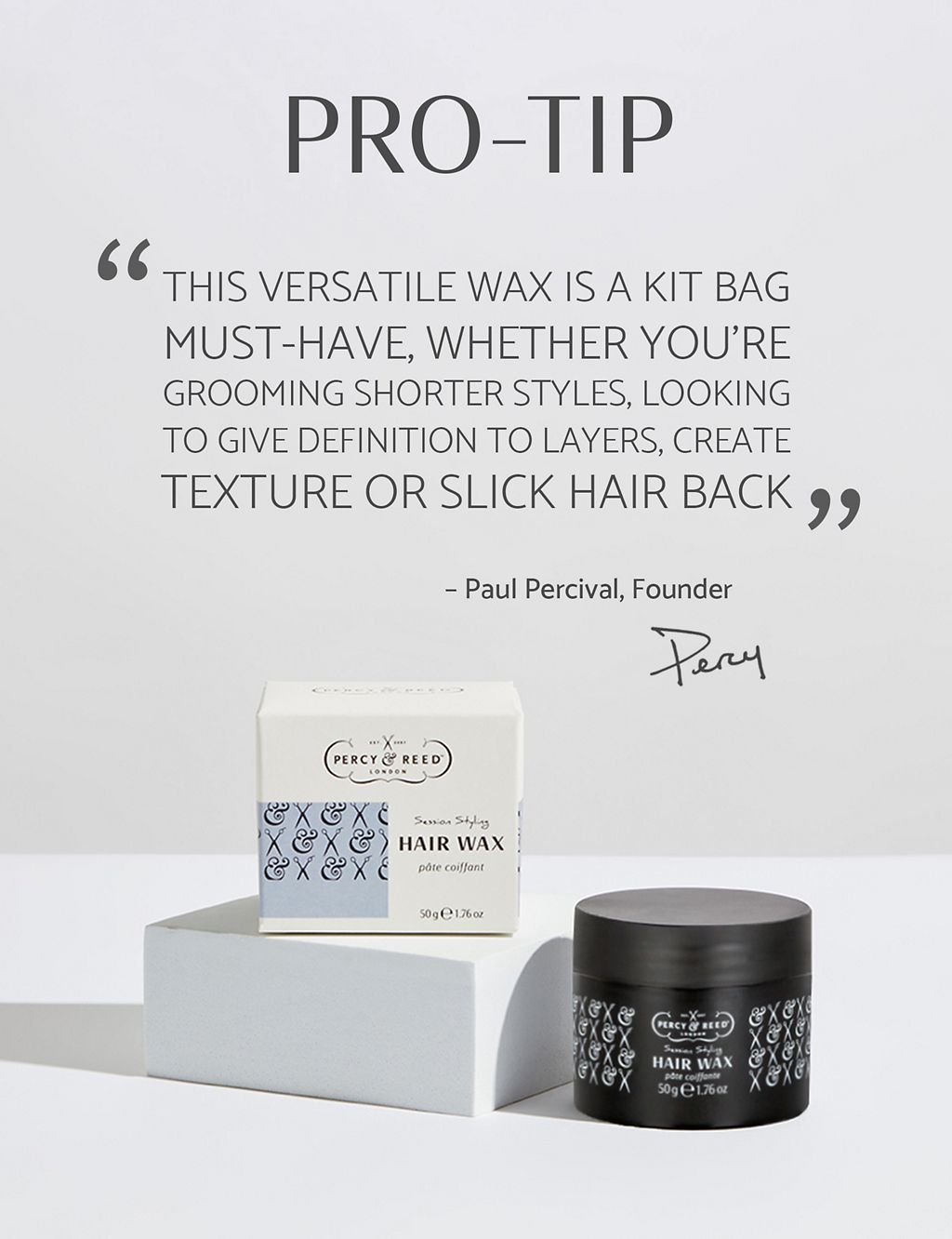 Session Styling Hair Wax 50g