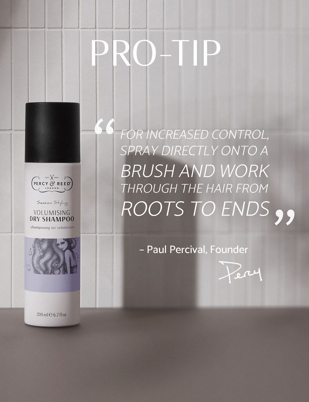 Session Styling Volumising Dry Shampoo 200ml