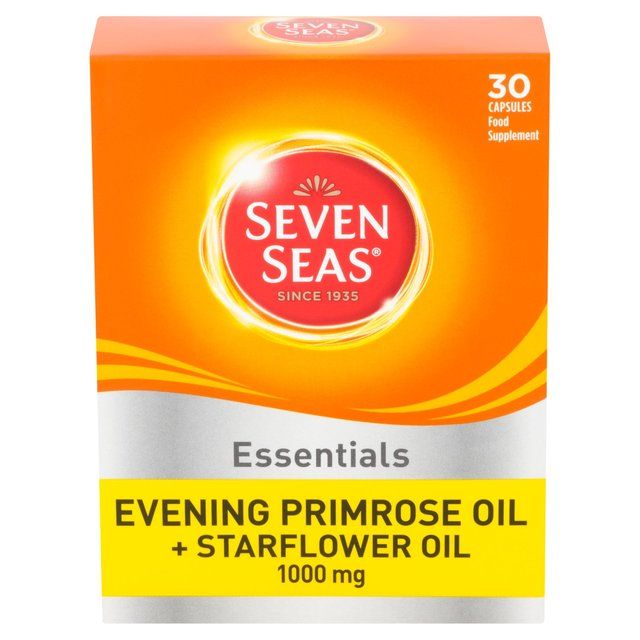 Seven Seas Evening Primrose Oil &amp;amp; Starflower Oil 1000mg Capsules   30 per pack