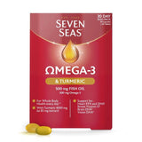 Seven Seas Omega-3 Fish Oil &amp;amp; Turmeric with Vitamin D 30 Day Duo Pack   60 per pack