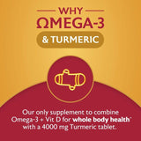 Seven Seas Omega-3 Fish Oil &amp;amp; Turmeric with Vitamin D 30 Day Duo Pack   60 per pack