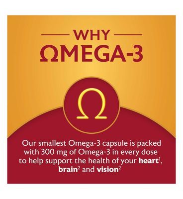 Seven Seas Omega-3 Fish Oil with Vitamin D 30 Capsules