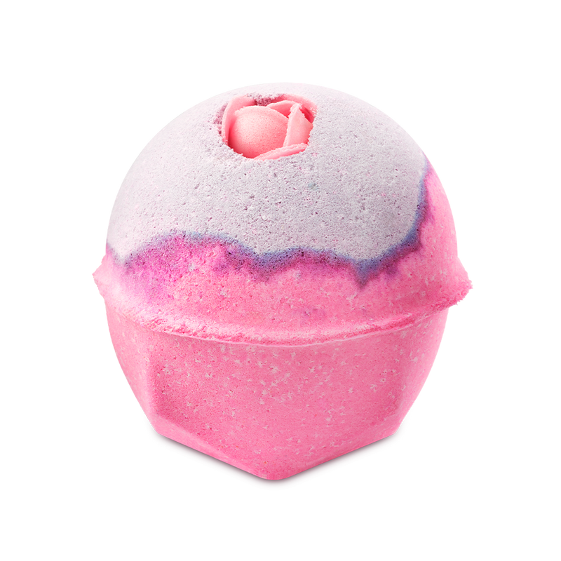 Lush Sex Bomb bath bomb with jasmine and ylang ylang - British product