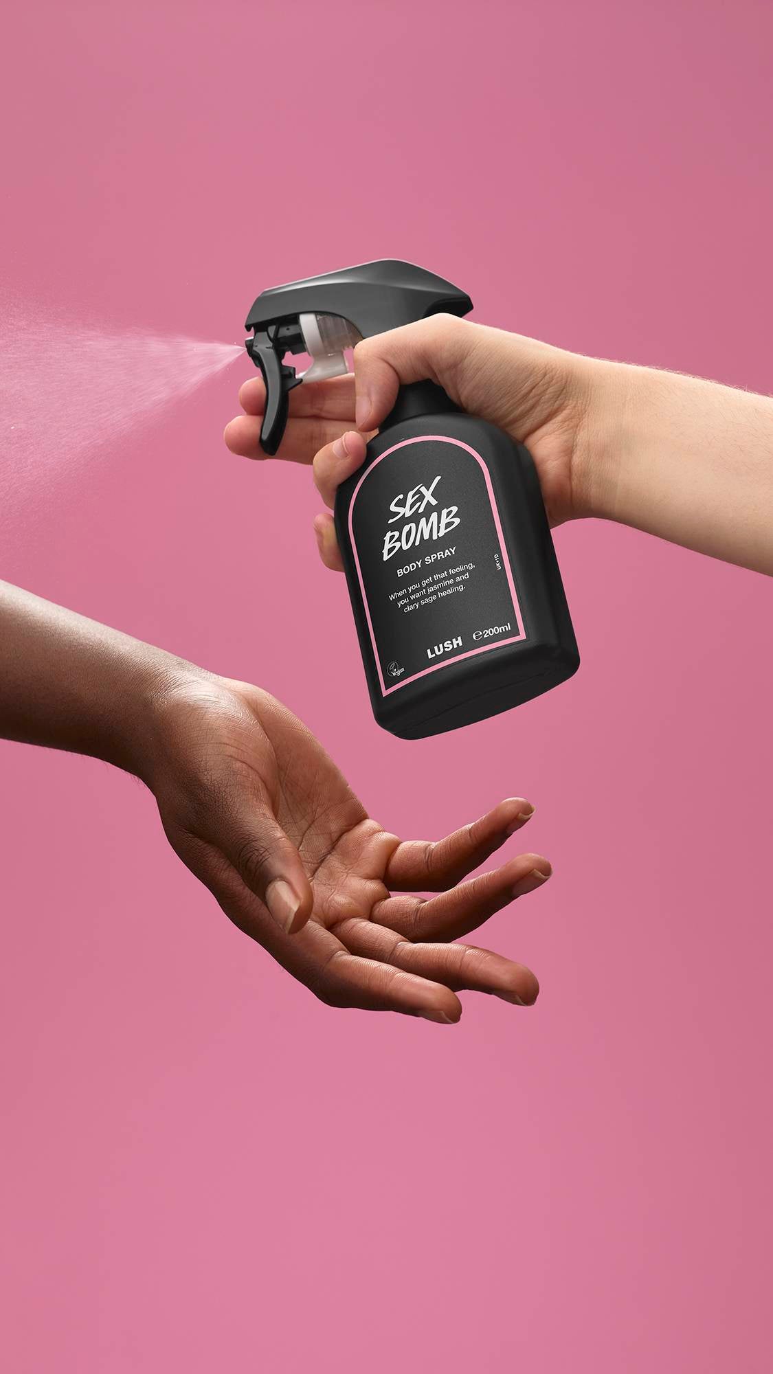 Body spray Sex Bomb fragrance mist - British product
