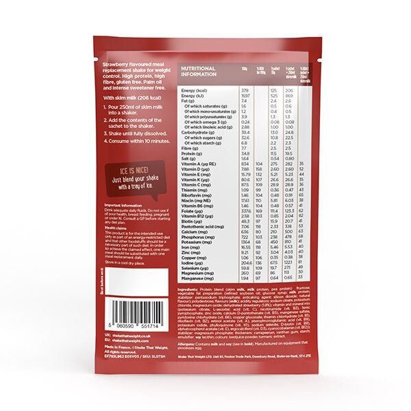 Shake That Weight Strawberry Meal Replacement Shake 7 Pack
