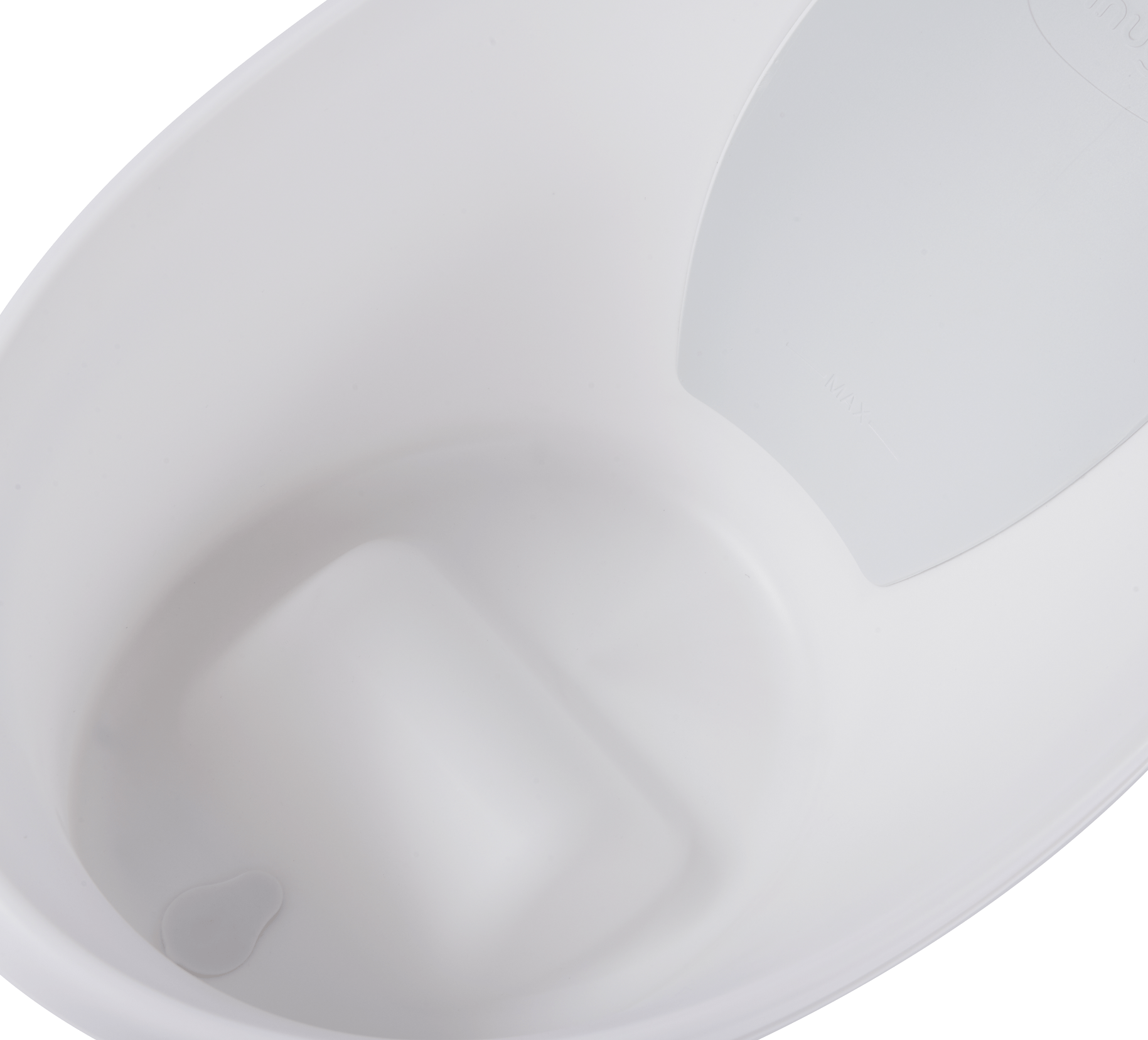 Shnuggle baby bath with plug white and grey (British brand)